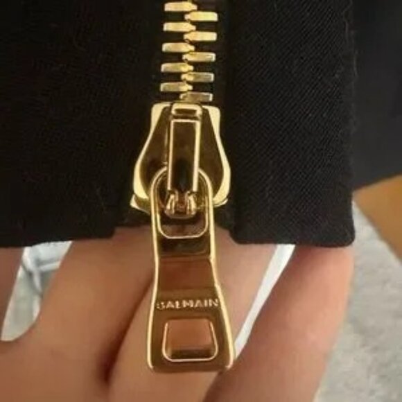 Balmain button down short dress - Picture 7 of 10